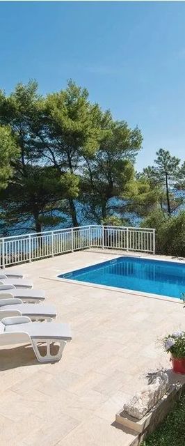 Apartmanok A Tenger Mellett Medencével Lumbarda, Korcula - 4404 Lumbarda