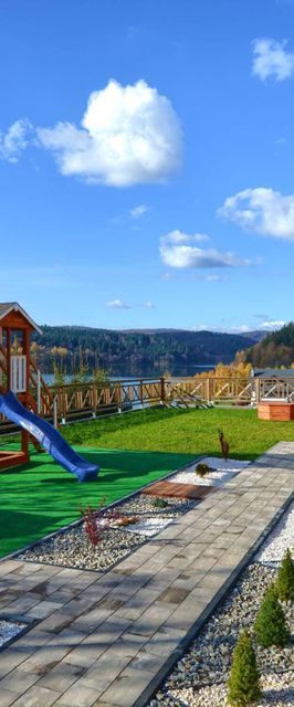 Domki na Wzgórzu - Słońce i Woda