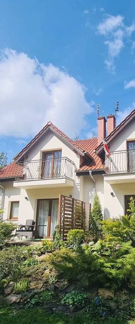 Dom nad jeziorem na Mazurach