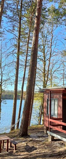 Domki na Kaszubach nad Jeziorem Mausz