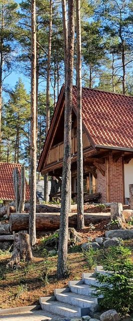 Osada Swory - domki w lesie