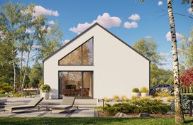 Projekt gotowy Malmo 110 - parterowy dom o powierzchni 110,80 m², z dachem w stylu "dwuspadowy" - zdjęcie 4