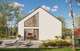 Projekt gotowy Malmo 110 - parterowy dom o powierzchni 110,80 m², z dachem w stylu "dwuspadowy" - zdjęcie 4