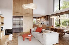 Projekt gotowy Malmo 110 - parterowy dom o powierzchni 110,80 m², z dachem w stylu "dwuspadowy" - zdjęcie 3