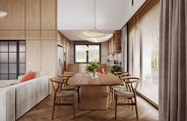 Projekt gotowy Malmo 110 plus - parterowy dom o powierzchni 110,80 m², z dachem w stylu "dwuspadowy" - zdjęcie 5
