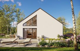 Projekt gotowy Malmo 130 - z pełnym piętrem dom o powierzchni 130,40 m², z dachem w stylu "dwuspadowy" - zdjęcie 2