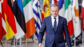 Brussels , 14/12/2017 European Council, 14 and 15 December 2017. Arrivals Pix : TUSK, Donald Credit : Pablo Garrigos / Isopix