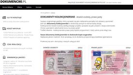 Strony oferujące dowody kolekcjonerskie w piątek powinny zniknąć z sieci. Wciąż jednak można je znaleźć bez większego problemu
