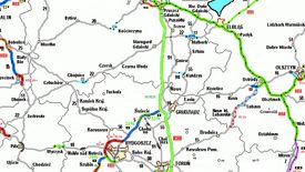 Autostrada od Torunia do Gdańska to ostatnia prosta dla wakacjuszy jadących w ten rejon wybrzeża. / Autor mapy Igor Selmaj – FB Mapa budowy dróg ekspresowych i autostrad
