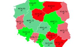 Różnice w zarobkach w różnych regionach Polski bywają ogromne.