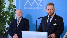 Minister zdrowia (z prawej) i były już prezes NFZ (z lewej) nie będą już razem pracować.