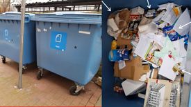 Niby papier ciężko pomylić z plastikiem, ale jak widać - da się.