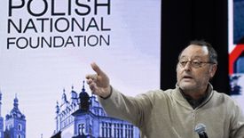 Działania promocyjne PFN to również "spotkanie z ciekawymi ludźmi". Tu – z aktorem Jeanem Reno