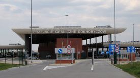 Polsko-ukraińskie przejście graniczne w Dołhobyczowie.