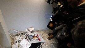 Górnicy zostawili węgiel pod biurem poselskim premiera Mateusza Morawieckiego.