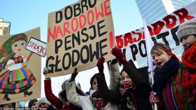 Lista grup społecznych czy zawodowych zapowiadająca kolejne protesty stale się wydłuża.