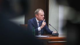Donald Tusk na posiedzeniu komisji śledczej ds. Amber Gold.