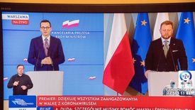 Premier Mateusz Morawiecki zapewnił, że ustawy przygotowane przez rząd ograniczą skutki kryzysu