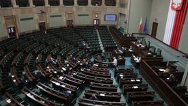 Tak wyglądało zainteresowanie posłów wystąpieniem prezydenckiego ministra o projekcie ustawy frankowej w 2017 r.