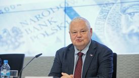 Prezes NBP Adam Glapiński. Rada Polityki Pieniężnej obniżyła stopy procentowe.