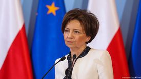 Minister Rodziny, Pracy i Polityki Społecznej Marlena Maląg.