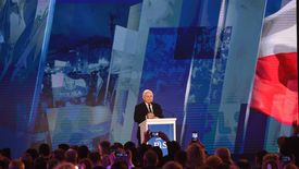Jarosław Kaczyński na konwencji PiS