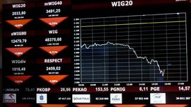 WIG20 zaliczył najgorszy tydzień od... 12 lat. Tak źle w historii giełdy było tylko trzy razy.