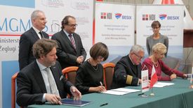 Podpisano umowę na budowę kanału przez mierzeję wiślaną.
