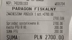 Tajemniczy klient pojawił się w restauracji dwa razy. Za pierwszym "zawiesił" 600 zł, za drugim - 2,7 tys. zł