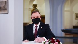 Money for the rule of law.  President Andrzej Duda traveled to the Czech Republic on this matter.