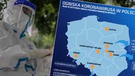 Koronawirus w Polsce rozwija się w ogniskach. Tak wygląda ich mapa w tej chwili