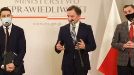 Konferencja Zbigniewa Ziobry odbyła się w czwartek.