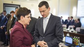 Na zdjęciu Mateusz Morawiecki, który będzie nadzorował GPW, LOT i Grupę Azoty