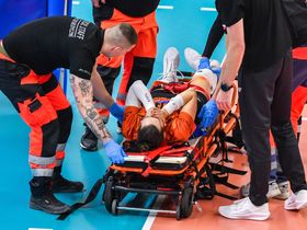 Dramatyczne sceny w meczu w Polsce