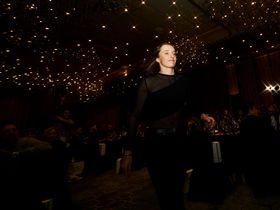 Świątek zachwyciła na uroczystej kolacji