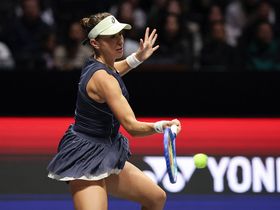 Emocje w meczu drużyny Świątek