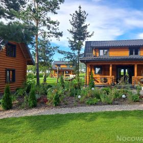 Domki nad jeziorem Silec z własną linią brzegową