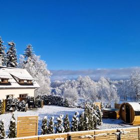 Widokowo - Domy z Widokiem na Śnieżkę z jacuzzi i sauną