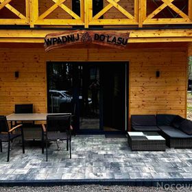 Wpadnij do lasu , domki nad jeziorem 