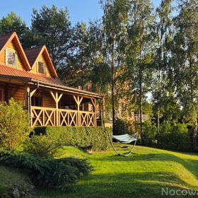 Domki całoroczne nad jeziorem z własną linią brzegową Rybical, Ryn