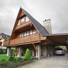 Duży drewniany stylowy Dom w Szczyrku