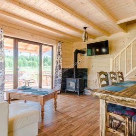 Domki nad jeziorem Ołów z własnym stawem 