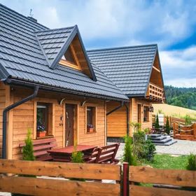 Domek całoroczny z kominkiem