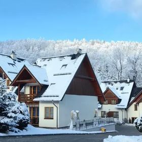 Luksusowy Domek Fantazja z Sauną i Kominkiem przy Stoku Narciarskim 