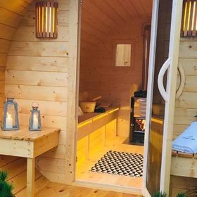 Domki Laura sauna i gorąca balia - OBIEKT CAŁOROCZNY