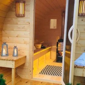 Domki Laura sauna i gorąca balia - OBIEKT CAŁOROCZNY