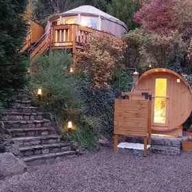 Domki i Jurta u Leśniczki