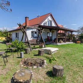 JURANDÓWKA - całoroczny dom nad samym jeziorem i Krutynią w Spychowie