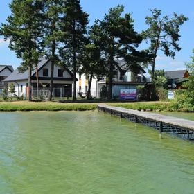 Domek przy plaży Jezioro Białe
