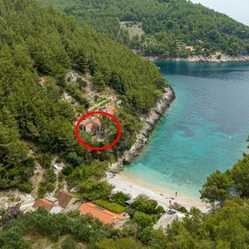 Robinzoni Apartmanok A Tenger Mellett Öböl Bratinja Luka, Korcula - 4434 Bratinja Luka